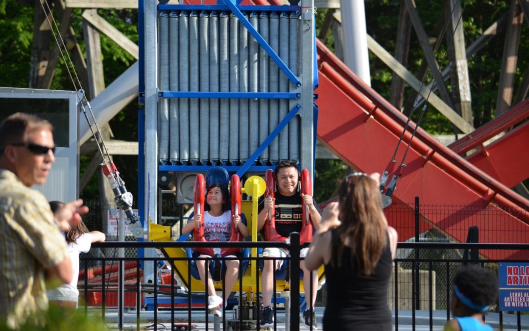 Slingshots Scream Skyward at Cedar Fair Parks