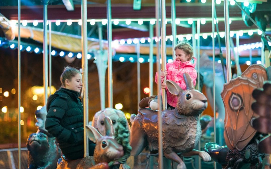 Greenway Carousel Celebrates the Holiday With Lights