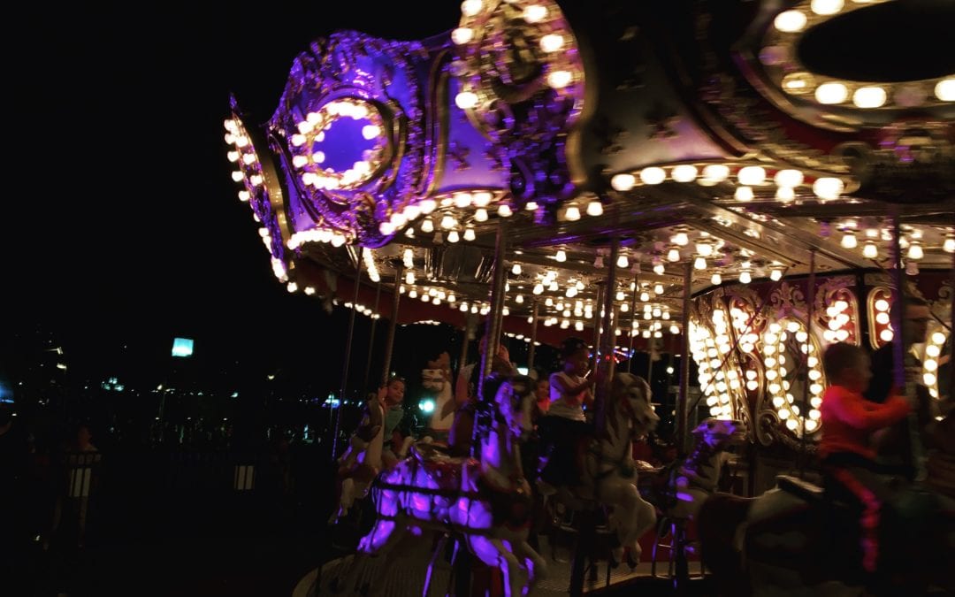 The Charm City Carousel Spins at Light City